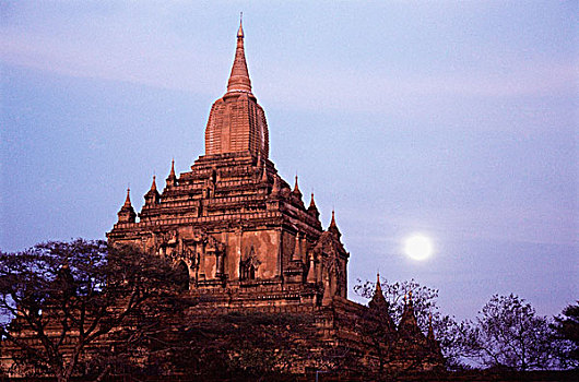 缅甸,庙宇,蒲甘
