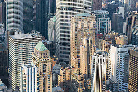 建筑,曼哈顿,纽约