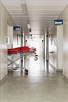 病人,医院,走廊
