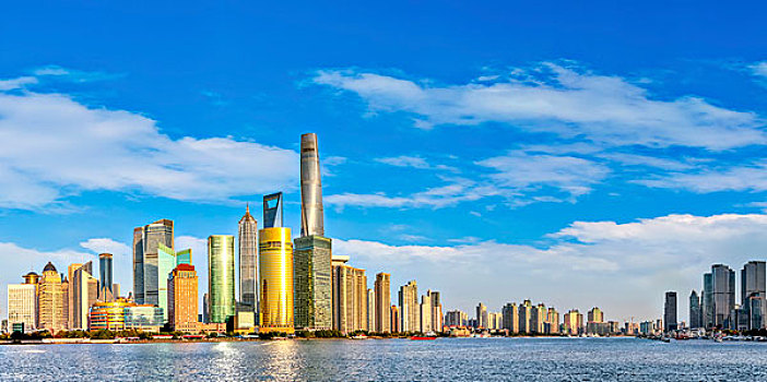 上海,外滩,建筑,风景,城市,天际线