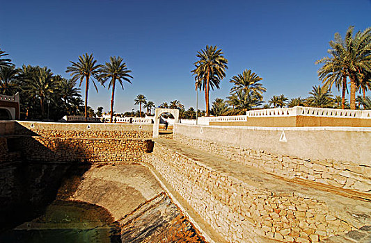 libya,ghadames,old,water,reservoir,unesco,world,heritage,site