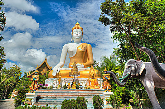 康巴,佛教寺庙,清迈,泰国