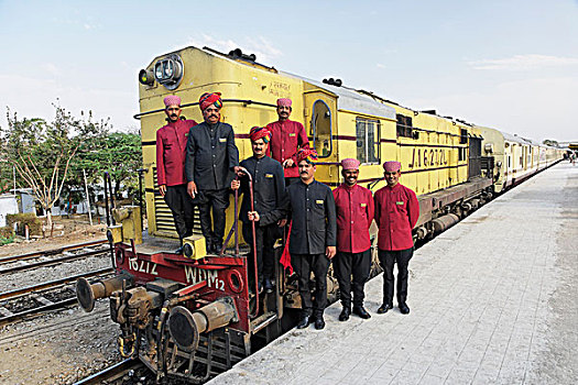 职员,宫殿,轮子,列车,姿势,乌代浦尔,印度