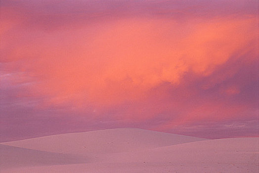 沙丘,日落,南非