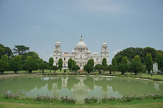 印度,加尔各答,维多利亚,女皇,纪念馆