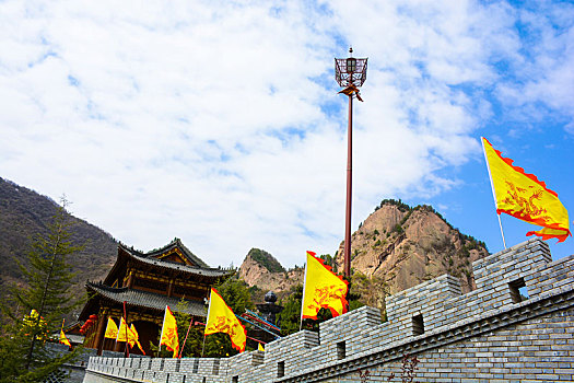 九龙山春日盛景