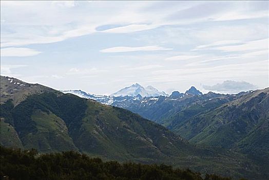 全景,山峦,圣卡洛斯-德巴里洛切,阿根廷