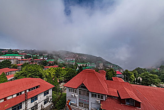 江西省九江市庐山风景区别墅建筑景观