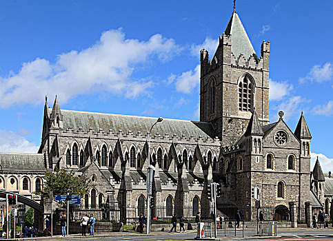 爱尔兰,都柏林,基督城大教堂