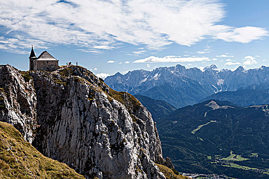 风景,高处,阿尔卑斯山,卡林西亚,奥地利