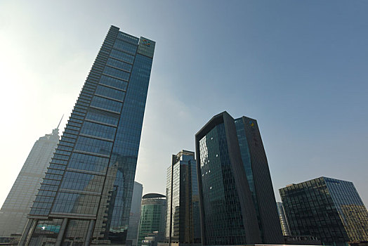 苏州的金融商贸中心建筑群