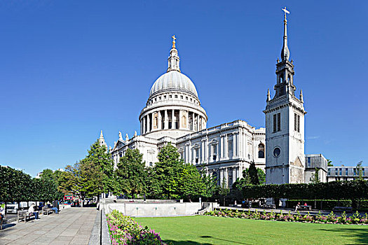 大教堂,伦敦,英格兰,英国,欧洲