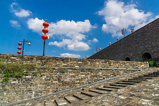 南京明城墙中华门城堡