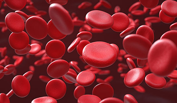 血红细胞创意图