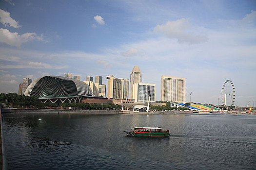 新加坡商务区大榴莲滨海艺术中心