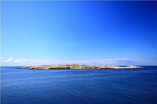 海景,岛屿,丹麦