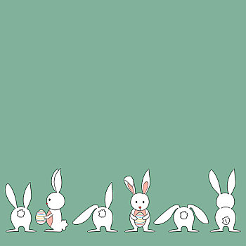 复活节兔子