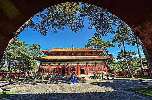 承德避暑山庄和外八庙,普乐寺,chengdemountainresortanditsoutlyingtemples,puletemple