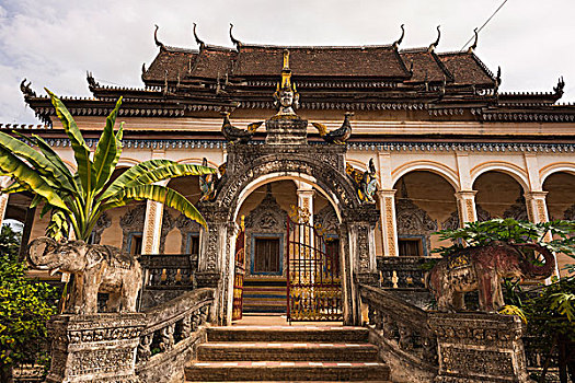 寺院,收获,柬埔寨