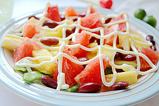 红豆水果沙拉