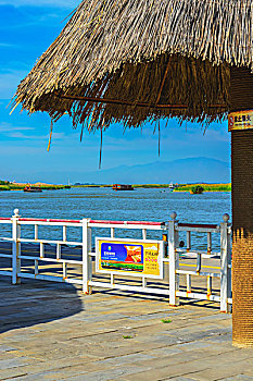 宁夏回族自治区,沙湖美景