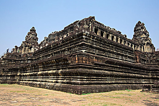 柬埔寨暹粒吴哥窟巴方寺