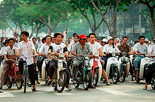 越南,西贡,交通,市中心
