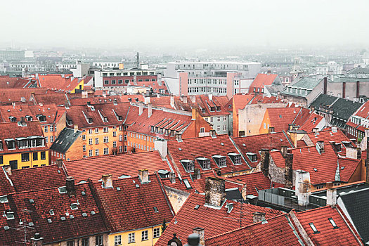 丹麦旧城俯视