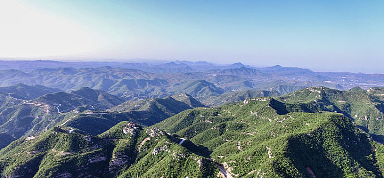 河南林州,太行山区自然风光