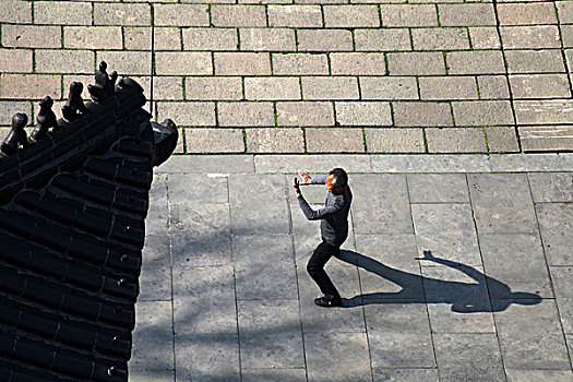 镇江,西津古渡,仿古建筑,遗址,历史,文化景区,旅游,房子,特色,云台阁,太极拳,健身