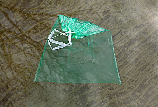 塑料袋,水中