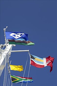 南非,开普敦,前甲板,桅杆,国家,地理,探索者,旗帜,鞭子,背影