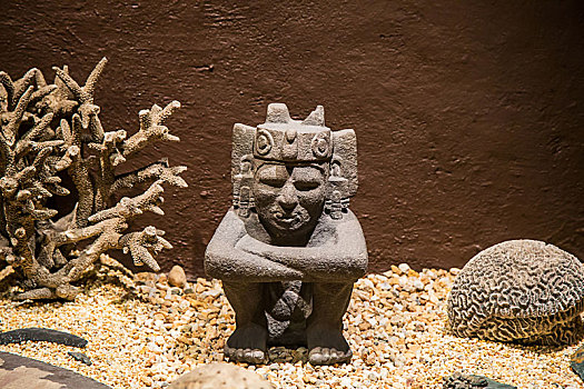 墨西哥-阿兹特克石雕