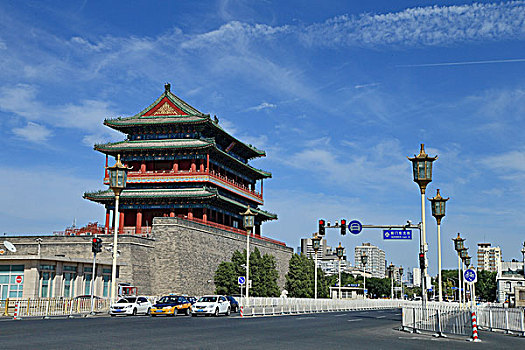 2016年8月31日北京西城区,原宣武区,前门,正阳门