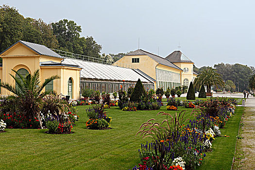 宫殿,花园,艾森施塔特,布尔根兰,奥地利,欧洲