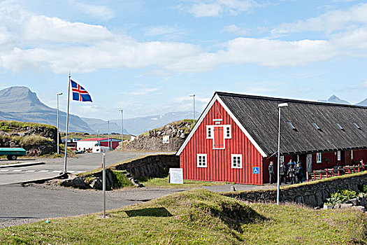 老,商业,建筑,冰岛,斯堪的纳维亚,北欧,欧洲