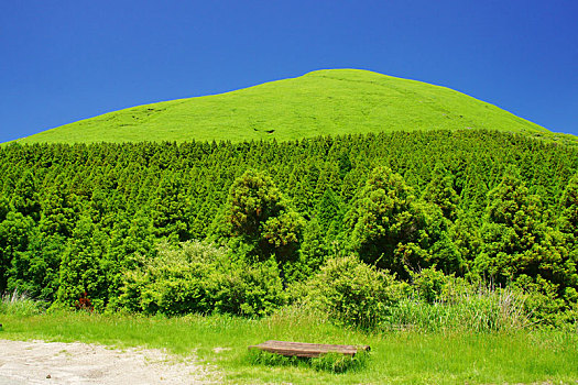 山,熊本,日本