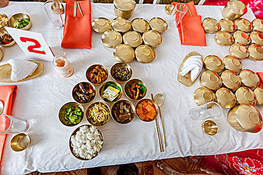 朝鲜贵族的盛宴,开城铜碗餐