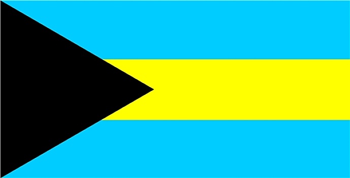 巴哈马,旗帜