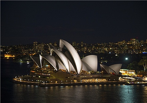 悉尼歌剧院,澳大利亚,夜晚