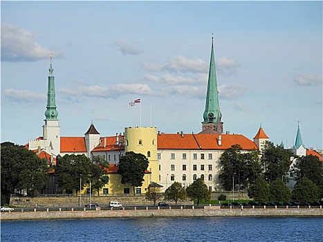 城堡,里加,拉脱维亚