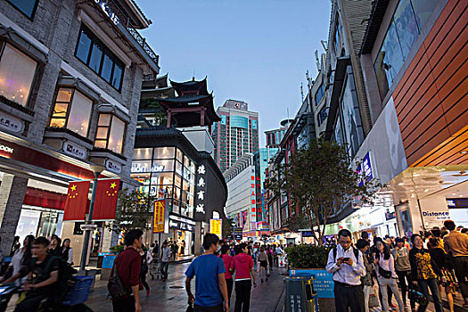 东门商业步行街图片_东门商业步行街图片大全_东门商业步行街图片素材