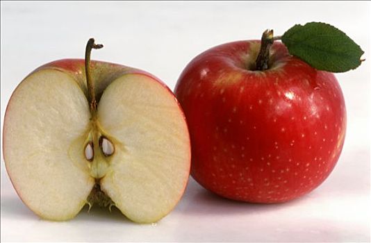 一半,红苹果,品种
