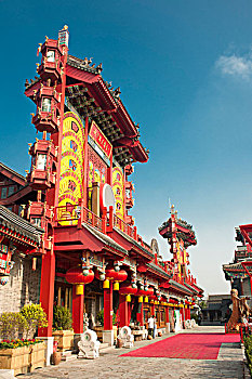 中国传统门楼