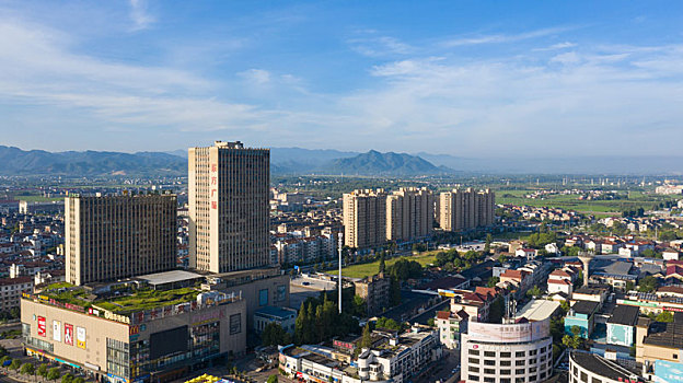 浙江龙游城市风光