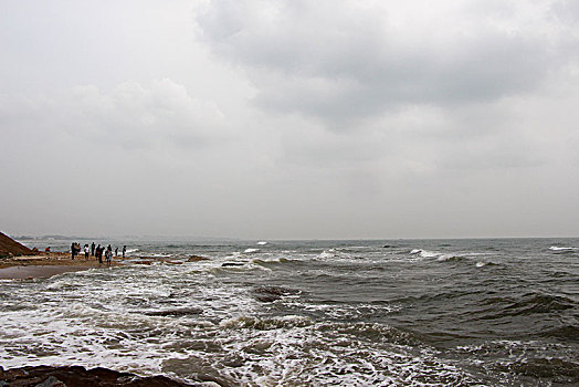 海浪,沙滩