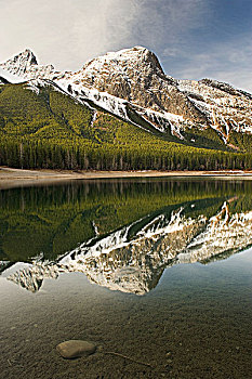 楔形,水塘,卡纳纳斯基斯县,艾伯塔省,加拿大