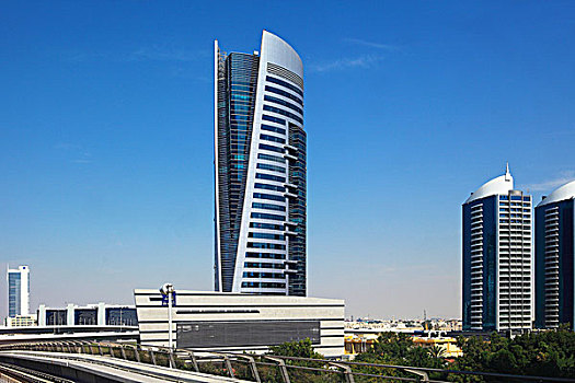 迪拜的摩天大厦