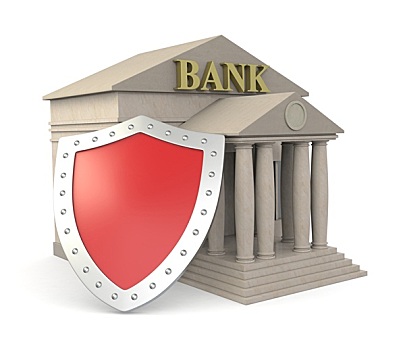 银行,安全,概念