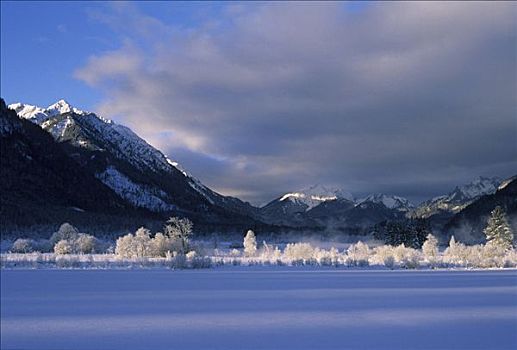 阿尔卑斯山,上巴伐利亚,德国